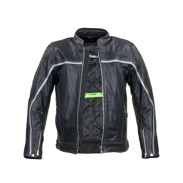 Leather Motorcycle Jacket W-TEC Mathal - M