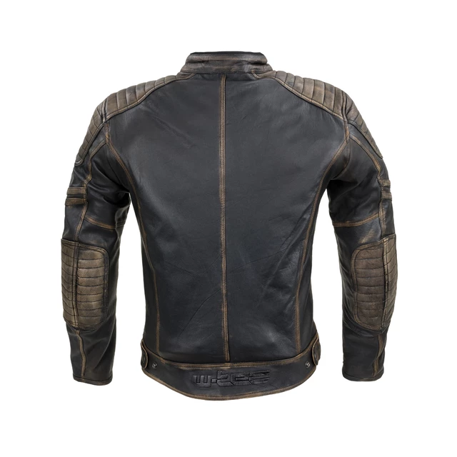 W-TEC Mungelli Leder Motorradjacke - 5XL