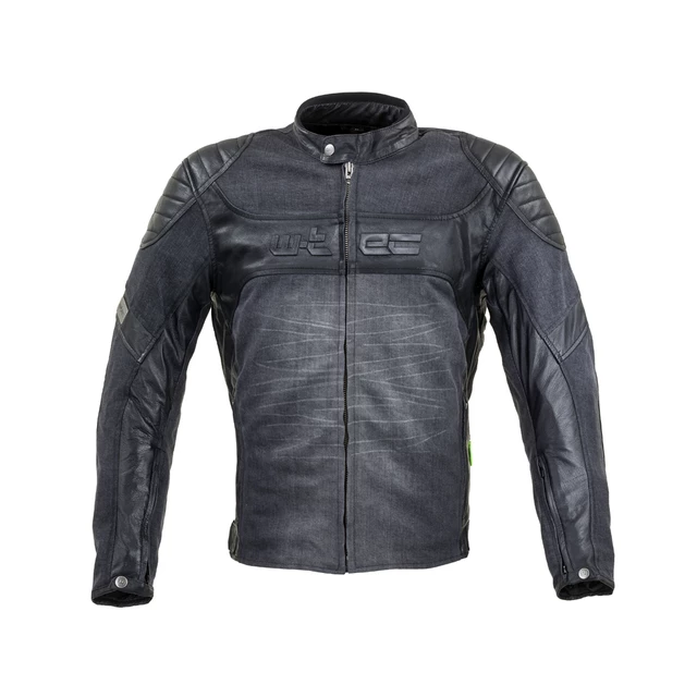 W-TEC Metalgy Motorradjacke - schwarz