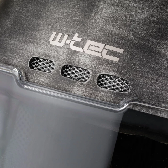 Moto čelada W-TEC Cruder Brindle - Rusty Grey