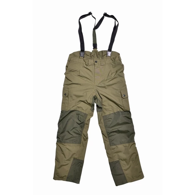 Rybářské kalhoty Tandem Baits Phantom EX - zeleno-hnědá