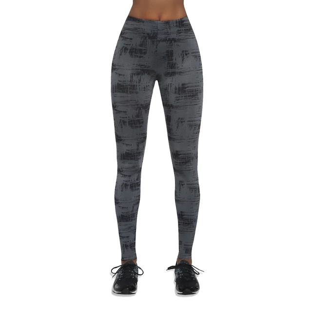 Női sport leggings BAS BLACK Intense - fekete-szürke