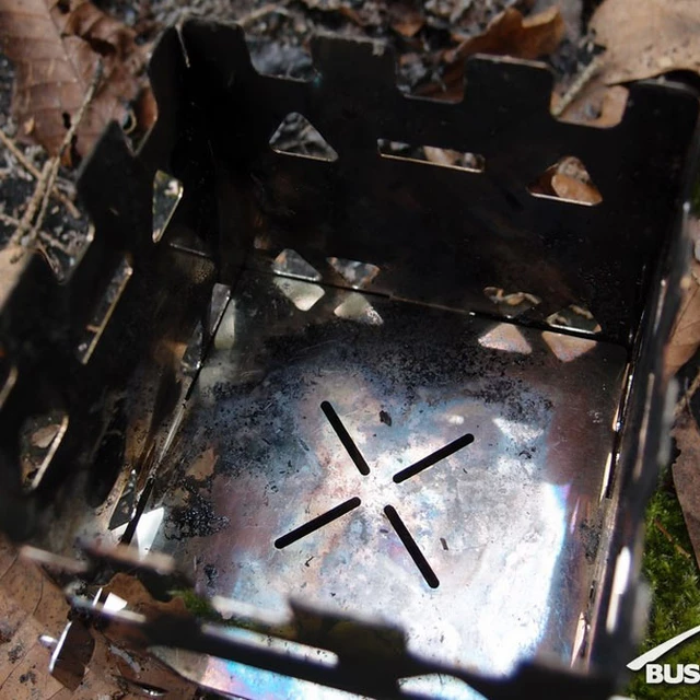 Portable Wood Burning Camping Stove 4HEAT v.2