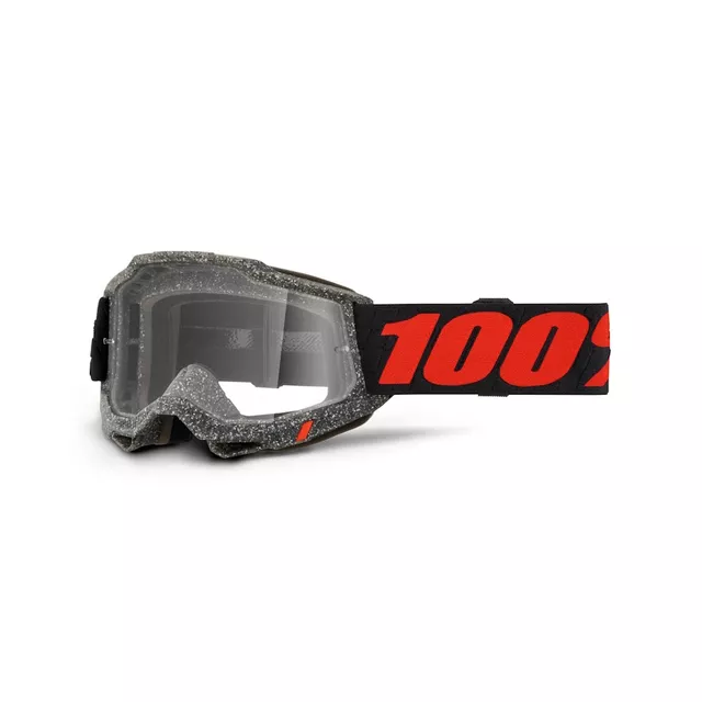 Motocross Goggles 100% Accuri 2 - Blue, Clear Plexi