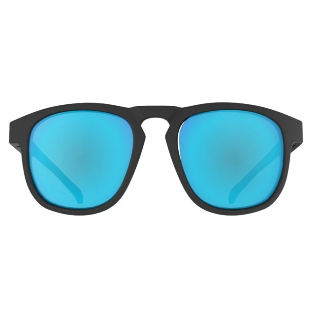 Bliz Ace Sonnenbrille - scwarz mit blauen Gläßern