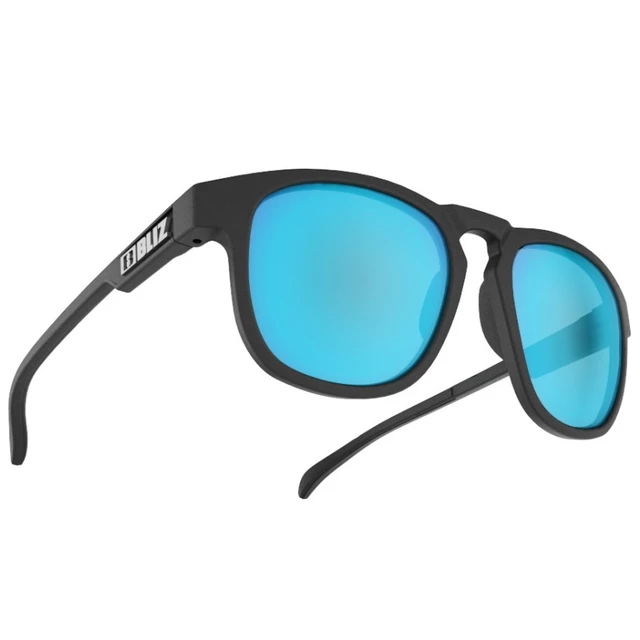 Sunglasses Bliz Ace - Black with Blue Lenses