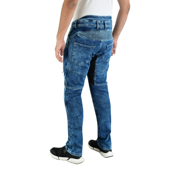 BOS Prado Motorradjeans - Acid Blue