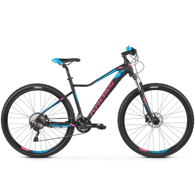 Women’s Mountain Bike Kross Lea 8.0 29” – 2020 - Black/Pink/Blue - Black/Pink/Blue