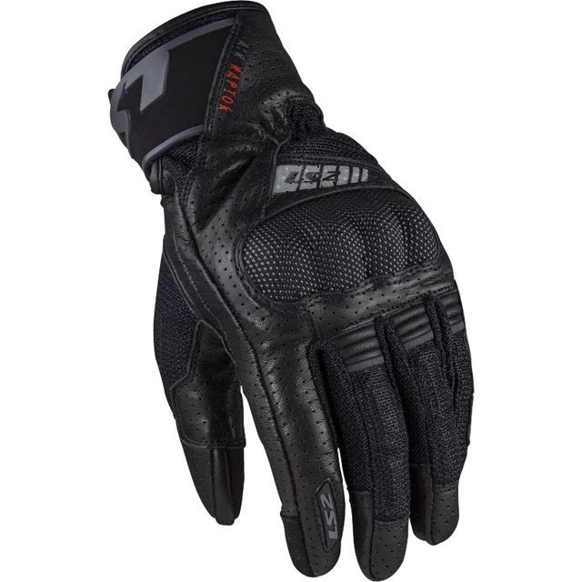 Herren Motorradhandschuhe LS2 Air Raptor Schwarz - schwarz - schwarz