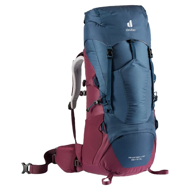 Túra hátizsák Deuter Aircontact Lite 35 + 10 SL - marine kék-földi szeder