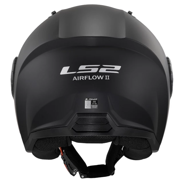 Moto přilba LS2 OF616 Airflow II Solid Matt Black