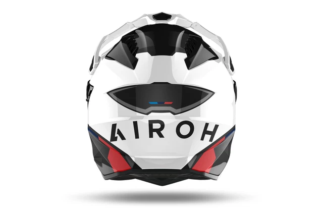 Motorcycle Helmet Airoh Commander Factor Glossy White