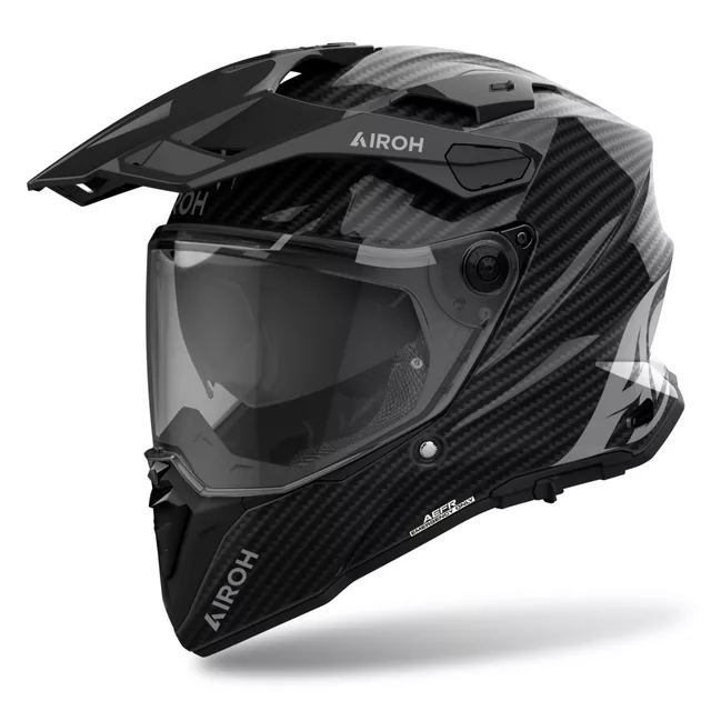Moto přilba Airoh Commander 2 Carbon lesklá