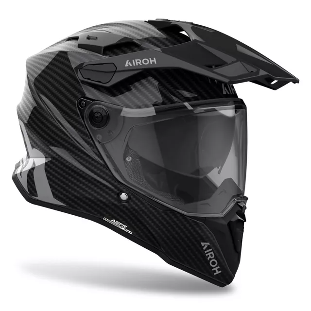 Moto přilba Airoh Commander 2 Carbon lesklá