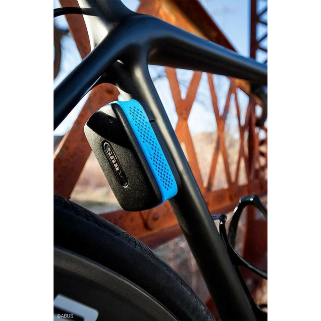 Abus Alarmbox Blau Mini Alarmanlage für das Fahrrad