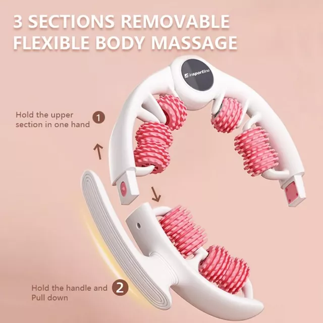 Multifunkční masážní pomůcka inSPORTline Alesaki