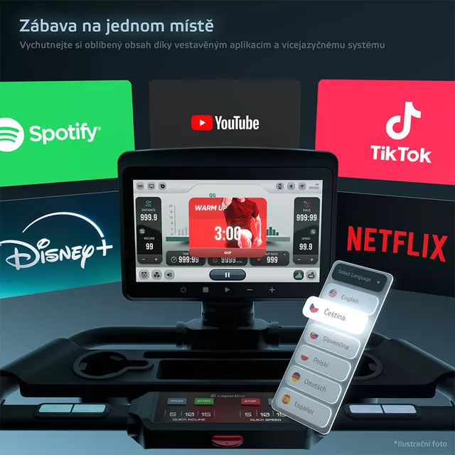 Běžecký pás inSPORTline ZenRun 120