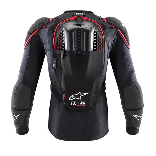 Airbagová vesta Alpinestars Tech-Air® Off-Road System čierna/červená