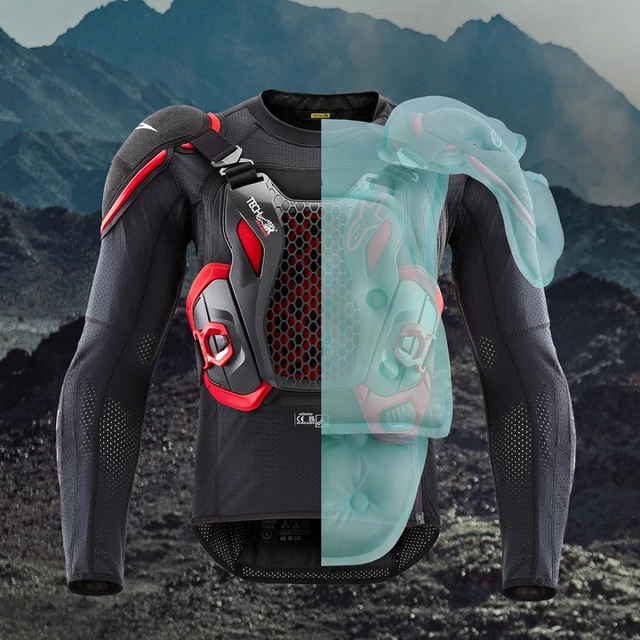 Airbagová vesta Alpinestars Tech-Air® Off-Road System černá/červená