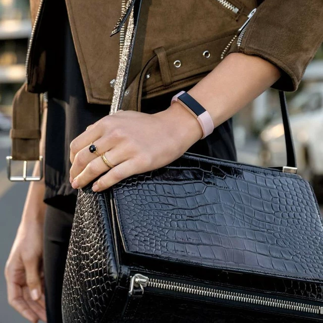 Fitness náramek Fitbit Alta HR Pink Rose Gold