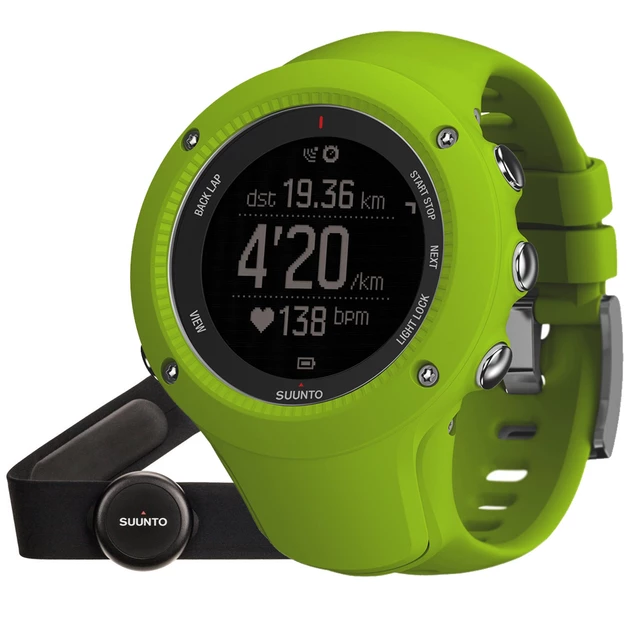 Outdoor Sporttester Suunto Ambit 3 Run (HR) - Lime