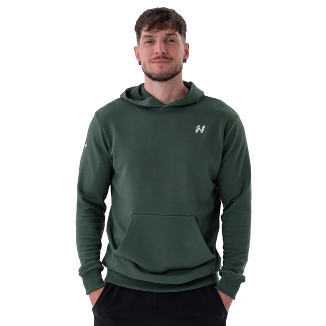 Men’s Hoodie Nebbia 331 - Dark Green - Dark Green