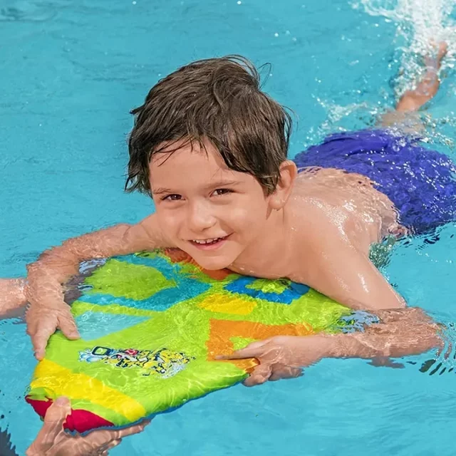 Dětský plovák Bestway Aquastar Swim Safe - růžová