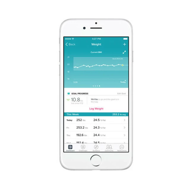 Chytrá váha Fitbit Aria 2