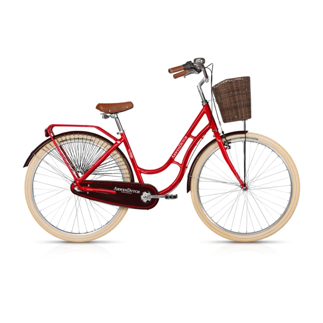 KELLYS ARWEN DUTCH 28" - Stadtfahrrad- Modell 2017 - Menthol - Rot