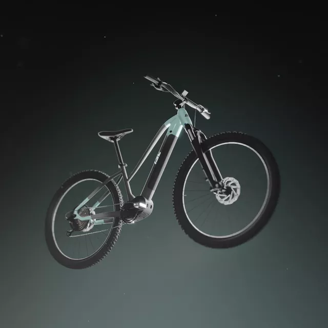 Dámské horské elektrokolo ISL Asuki 630 Wh 27,5" - model 2025 - Aqua Blue - Aqua Blue