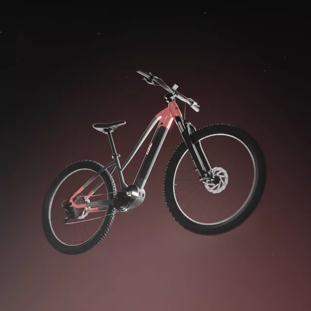 Dámské horské elektrokolo ISL Asuki 630 Wh 27,5" - model 2025 - Aqua Blue - Marine Rose