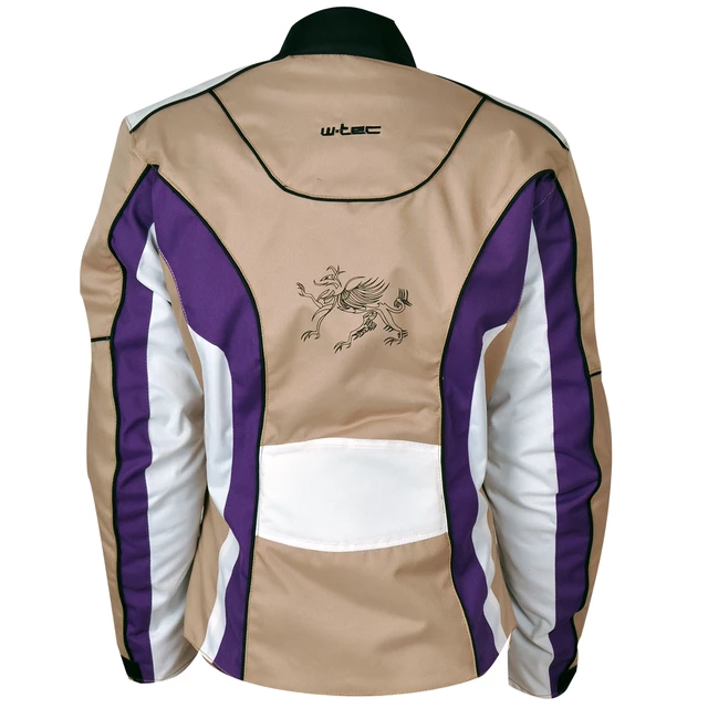 Women's Motorcycle Jacket W-TEC Athena - Gold