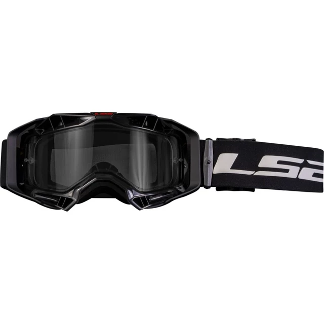 Motocross Goggles LS2 Aura Black Clear Lens