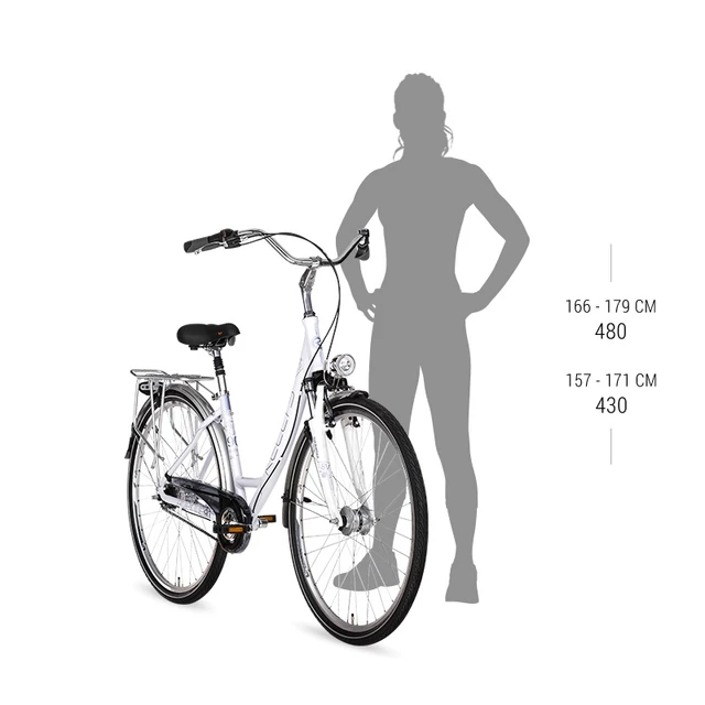 Dámsky mestský bicykel KELLYS AVENUE 30 26" - model 2018