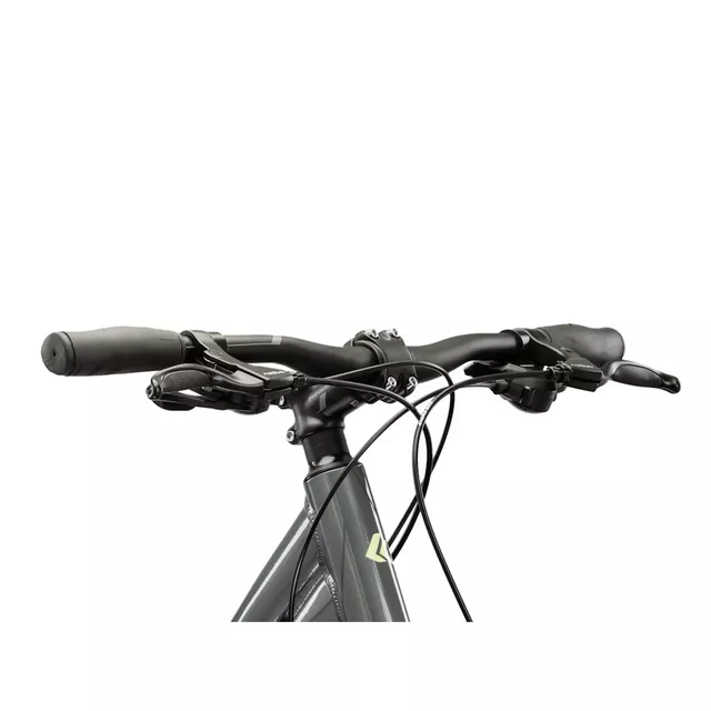 Dámské crossové kolo Kross EVADO 3.0 28" - model 2025 - šedá / zelená / lesk