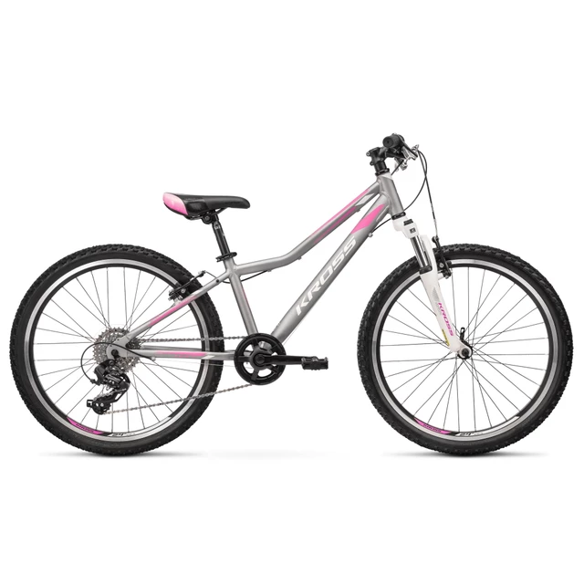 Juniorský dievčenský bicykel Kross LEA JR 2.0 24" - model 2021
