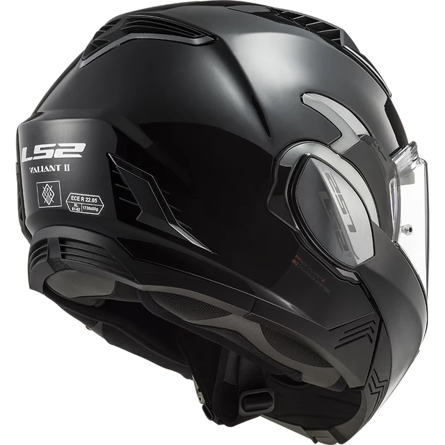 Flip-Up Motorcycle Helmet LS2 FF900 Valiant II Solid P/J