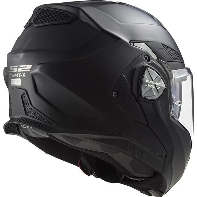 Výklopná moto prilba LS2 FF901 Advant X Solid Matt Black P/J