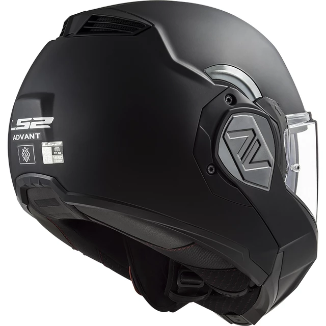 Výklopná moto přilba LS2 FF906 Advant Solid Matt Black P/J