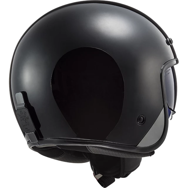 Otevřená přilba LS2 OF601 Bob Solid - 2.jakost - Matt Black