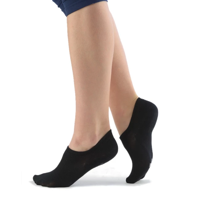 No-Show Bamboo Socks Bamboo – 2-Pack - Black