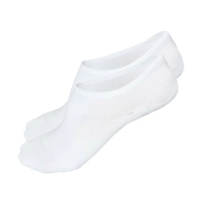 No-Show Bamboo Socks Bamboo – 2-Pack - White - White