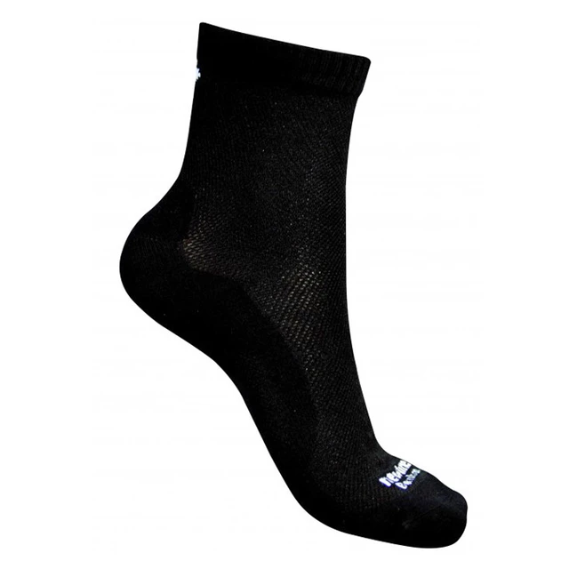 Bamboo base sock Newline Base - White - Black