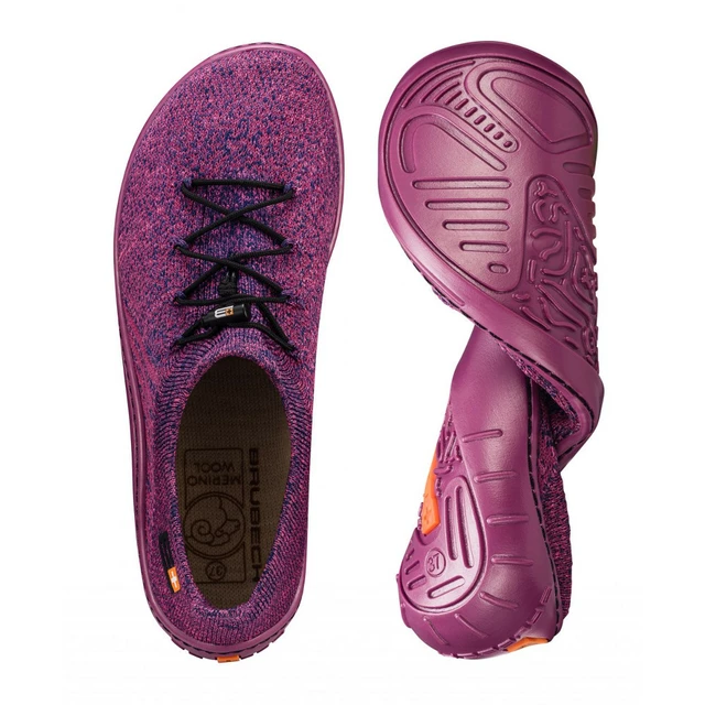 Women’s Barefoot Merino Shoes Brubeck - Fuchsia