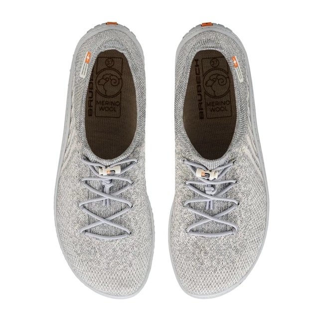 Women’s Barefoot Merino Shoes Brubeck - Light Grey