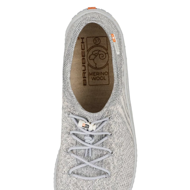 Women’s Barefoot Merino Shoes Brubeck - Light Grey