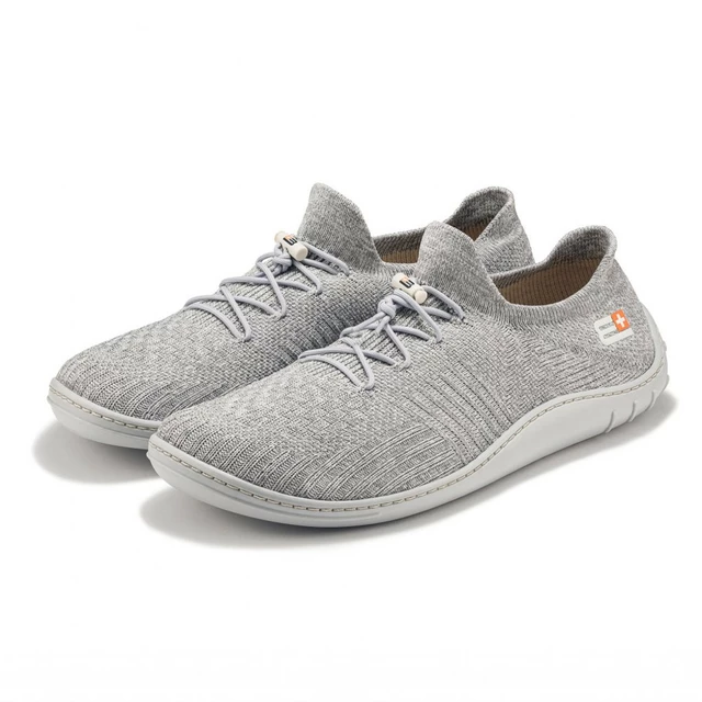 Men’s Barefoot Merino Shoes Brubeck - Light Grey