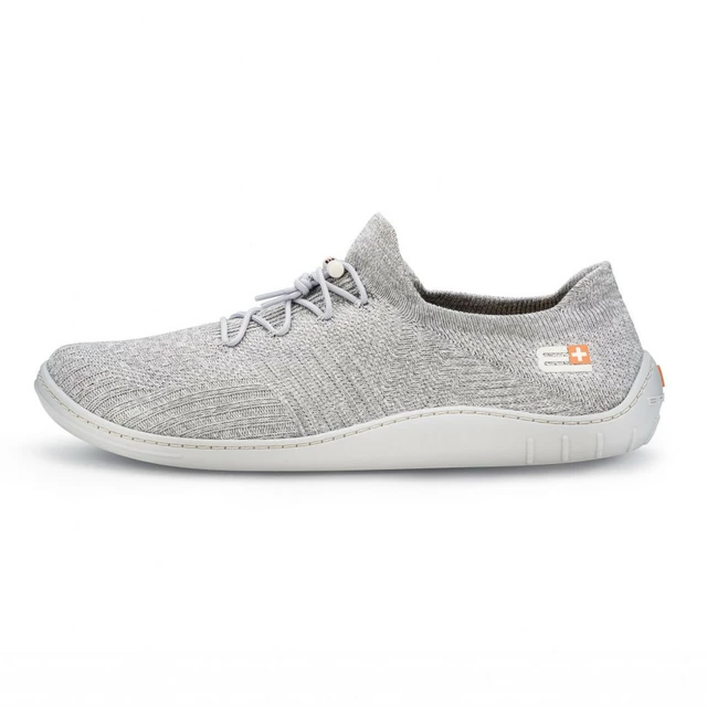 Pánské barefoot boty Brubeck Merino - Light Grey