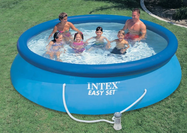Bazén Intex s filtrací 3,66 x 0,76 m + krycí plachta
