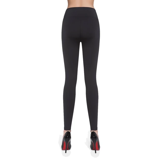 Dámske push-up legíny BAS BLEU Candy - čierna